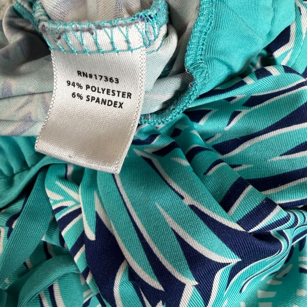 MINNIE MOUSE Lounge Pants Womens‎ Large Blue Disney Sleep PJ's Tropical - Picture 6 of 14